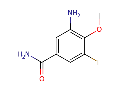3-Amino-5-fluoro-4-methoxy-benzamide