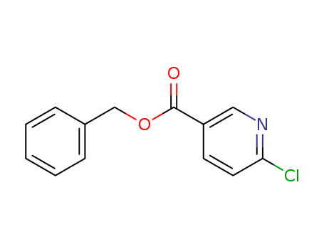 3-Pyridinecarboxylicacid, 6-chloro-, phenylmethyl ester
