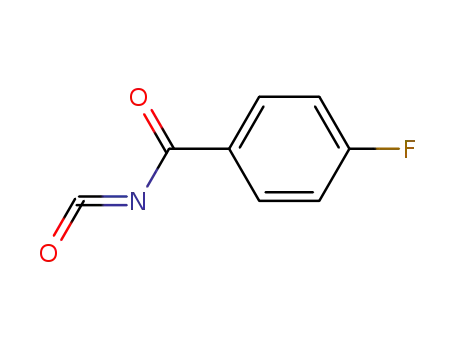 Molecular Structure of 18354-35-3 (4-Fluorobenzoyl isocyanate)