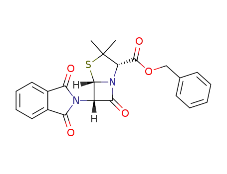 (2S,5S,6S)-benzyl 6-(1,3-dioxoisoindolin-2-yl)-3,3-dimethyl-7-oxo-4-thia-1-azabicyclo[3.2.0]heptane-2-carboxylate