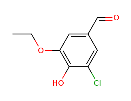 3-chloro-5-ethoxy-4-hydroxybenzaldehyde(SALTDATA: FREE)