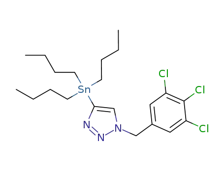 4-(tributylstannyl)-1-(3,4,5-trichlorobenzyl)-1H-1,2,3-triazole