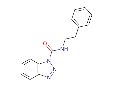 1-[N-(2-phenylethylcarbamoyl)]benzotriazole
