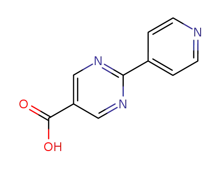 5-Pyrimidinecarboxylic acid, 2-(4-pyridinyl)- (9CI)