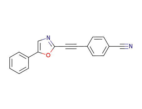 4-(5-phenyl-oxazol-2-ylethynyl)-benzonitrile