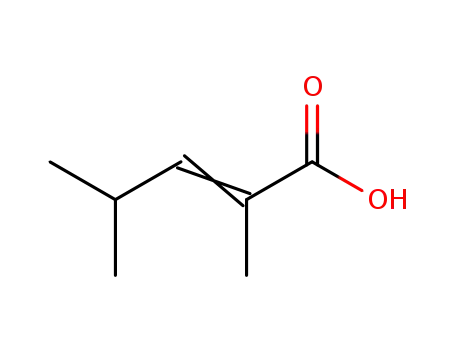 2,4-디메틸-2-펜텐산