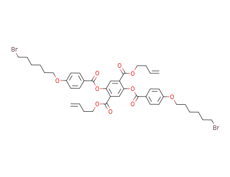 2,5-bis-[4-(6-bromo-hexyloxy)-benzoyloxy]-terephthalic acid dibut-3-enyl ester