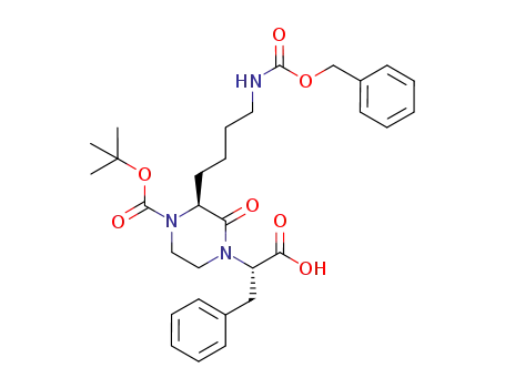 C<sub>30</sub>H<sub>39</sub>N<sub>3</sub>O<sub>7</sub>