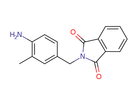 Molecular Structure of 174864-76-7 (2-(4-amino-3-methylbenzyl)-1H-isoindole-1,3(2H)-dione)