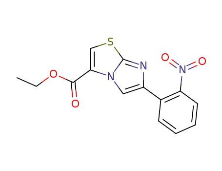 6-(2-니트로-페닐)-이미다조[2,1-B]티아졸-3-카르복실산 에틸 에스테르