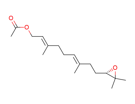essigsaeure-<(E,E,10S)-10,11-epoxy-3,7,11-trimethyl-2,6-dodecadien-1-yl>ester