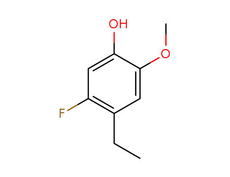 4-에틸-5-플루오로-2-메톡시페놀