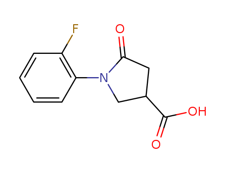 1-(2-Fluoro-phenyl)-5-oxo-pyrrolidine-3-carboxylic acid