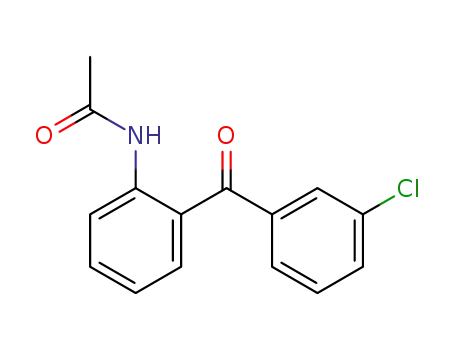 N-(2-(3-chlorobenzoyl)phenyl)acetamide