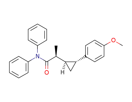 N,N-diphenyl-2-(2'-(4-methoxyphenyl)cyclopropyl)propanamide