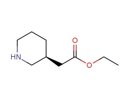 3-Piperidineacetic acid, ethyl ester, (3S)-