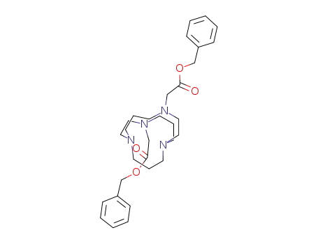 4,11-bis-(benzyloxycarbonylmethyl)-1,4,8,11-tetraazabicyclo[6.6.3]heptadecane