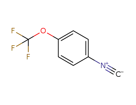 Molecular Structure of 463946-40-9 (Benzene, 1-isocyano-4-(trifluoromethoxy)- (9CI))