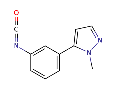 3-(1-메틸-1H-피라졸-5-일)페닐 이소시아네이트