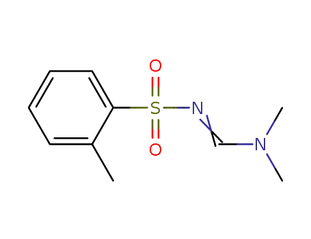 Molecular Structure of 1344029-80-6 (N,N-dimethyl-N′-(o-tolylsulfonyl)formimidamide)