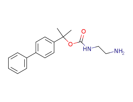 2-(biphenyl-4-yl)propan-2-yl 2-aminoethylcarbamate