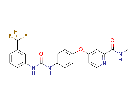 4-[4-[[[[3-(trifluoromethyl)phenyl]amino]carbonyl]amino]phenoxy]-N-methylpyridine-2-carboxamide