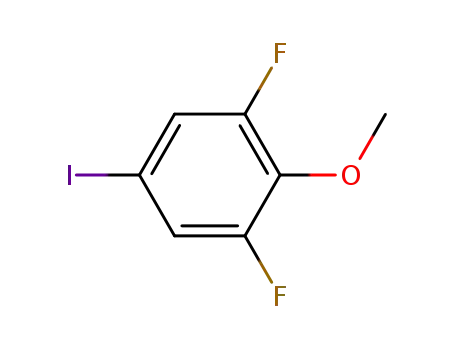 Molecular Structure of 886762-68-1 (2,6-DIFLUORO-4-IODOANISOLE)