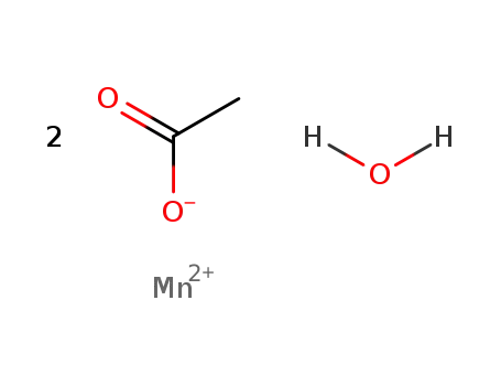 Mn(CH<sub>3</sub>COO)<sub>2</sub>·H<sub>2</sub>O