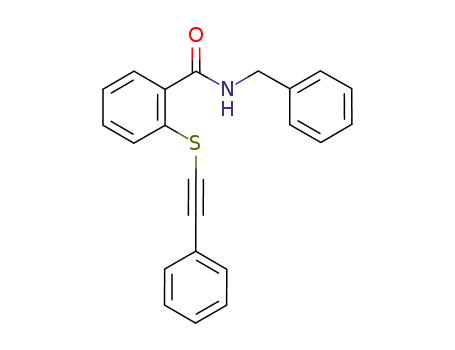 N-benzyl-2-(phenylethynylthio)benzamide