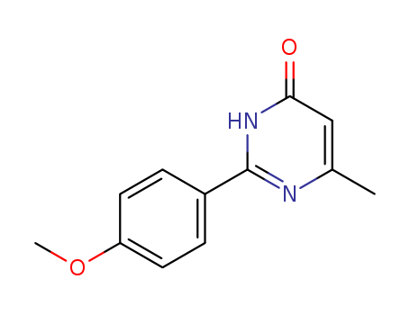 4(1H)-Pyrimidinone, 2-(4-methoxyphenyl)-6-methyl-