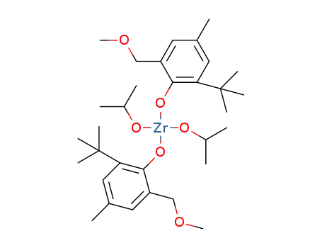 Molecular Structure of 1080669-10-8 (C<sub>32</sub>H<sub>52</sub>O<sub>6</sub>Zr)