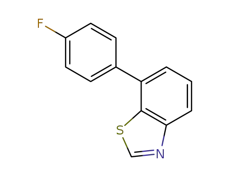 Benzothiazole, 7-(4-fluorophenyl)-