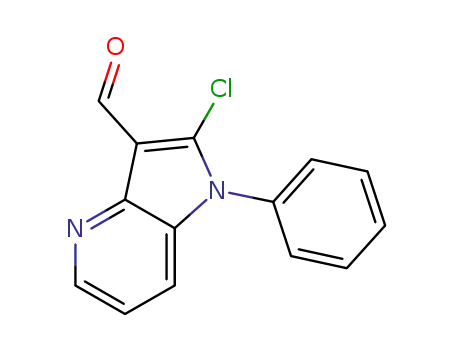 2-chloro-1-phenyl-1H-pyrrolo[3,2-b]pyridine-3-carbaldehyde