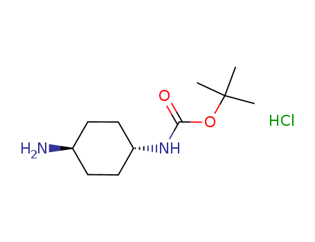 N-t-Butyloxycarbonyl-1,4-trans-diaminocyclohexane hydrochloride