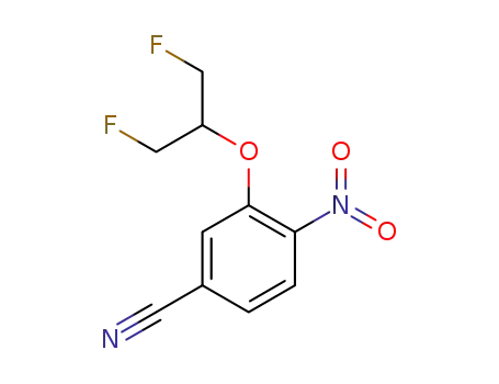 3-(2-Fluoro-1-fluoromethyl-ethoxy)-4-nitro-benzonitrile