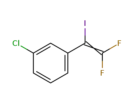 1-chloro-3-(2,2-difluoro-1-iodovinyl)benzene