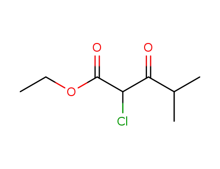 Molecular Structure of 35391-60-7 (ethyl 2-chloro-4-methyl-3-oxopentanoate)