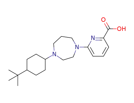 6-[4-(4-tert-butylcyclohexyl)-1,4-diazepan-1-yl]pyridine-2-carboxylic acid