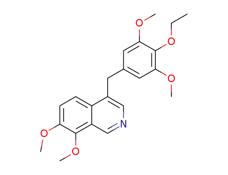 4-(4-ethoxy-3,5-dimethoxybenzyl)-7,8-dimethoxyisoquinoline