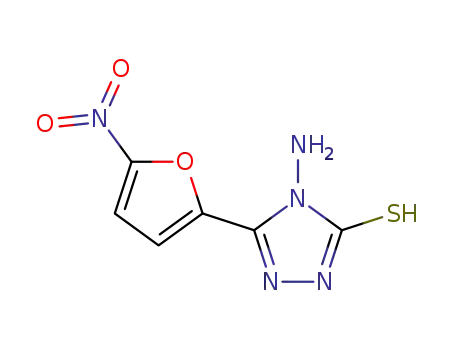 4-amino-5-(5-nitrofuran-2-yl)-4H-1,2,4-triazole-3-thiol