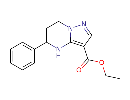 ethyl 5-phenyl-4,5,6,7-tetrahydropyrazolo[1,5-a]pyrimidine-3-carboxylate