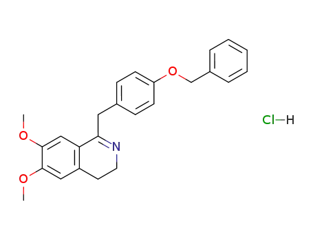 1-(4-benzyloxybenzyl)-6,7-dimethoxy-3,4-dihydroisoquinolinium chloride