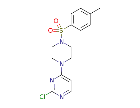 2-chloro-4-(4-tosylpiperazin-1-yl)pyrimidine