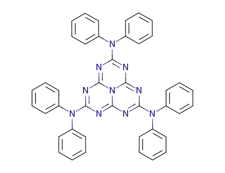 2,5,8-tris(diphenylamino)-1,3,4,6,7,9,9b-heptaazaphenalene