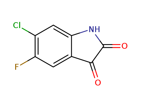 1H-Indole-2,3-dione, 6-chloro-5-fluoro-