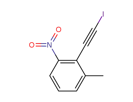 6-methyl-2-nitro-1-[2-iodoethynyl]benzene
