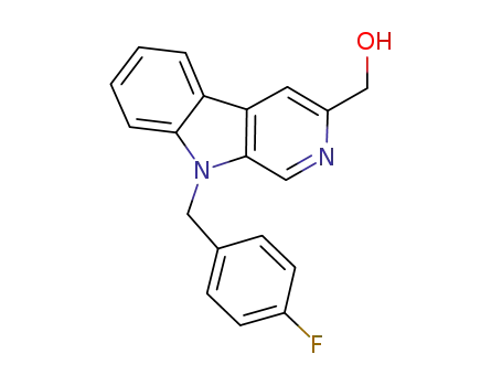 3-hydroxymethyl-9-(4-fluorobenzyl)-β-carboline