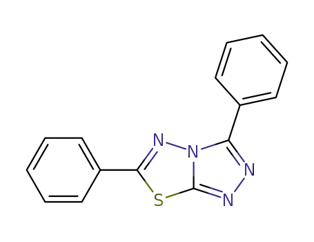1,2,4-Triazolo(3,4-b)(1,3,4)thiadiazole, 3,6-diphenyl-