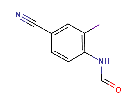N-(4-cyano-2-iodophenyl)formamide