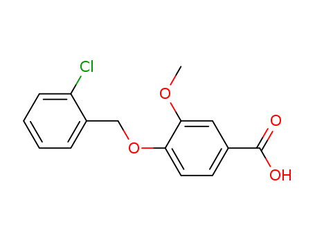 4-[(2-Chlorobenzyl)oxy]-3-methoxybenzoic acid